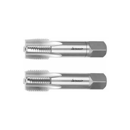 Garant Hand Tap Set for Whitworth Pipe Thread, 2 Pc, HSS, 5/8in-14 130550 G5/8
